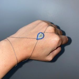 Swarovski Evil Eye ring bracelet SOLD
